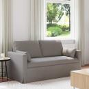 ARDEBO.de - Sofa Taupe 159 x 78 x 80 cm Metall