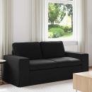 ARDEBO.de - Sofa Schwarz 182 x 80 x 82 cm Metall