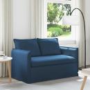 ARDEBO.de - Sofa Blau 195 x 82 x 85 cm Metall