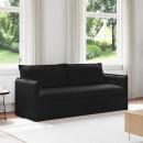 ARDEBO.de - Sofa Schwarz 195 x 82 x 85 cm Metall
