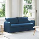 ARDEBO.de - Sofa Blau 195 x 82 x 85 cm Metall