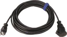 ARDEBO.de - Verl.H07RN-F 3G2,5, 20m sw H07RN-F 3G2,5 qmm, VG-Stecker+