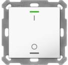 ARDEBO.de MDT BE-TAL5501.B1 Taster Light 55 1-fach, Ausführung I/O Symbol, reinweiß glänzend