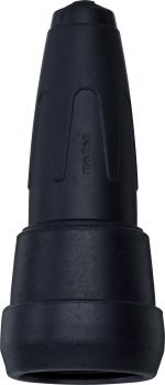 ARDEBO.de Merten 173092 Schwere Vollgummi-SCHUKO-Kupplung, 16A, 250V, IP20, schwarz