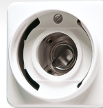 ARDEBO.de Lichtsignal (ohne Haube), E 14 Gewinde, cremeweiß, Serie AP 600, Jung 637-14A