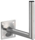 ARDEBO.de Wisi MN 10 B Winkelwandhalter für Parabolantennen, 400 mm, Ø 50 mm, Aluminium (76829)