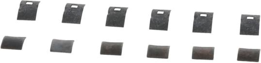 ARDEBO.de Bosch Siemens 00022990 Feder, SET f. Drehknoepfe, (zwei verschiedene Blattfedern fuer verschiedene Griffausfuehrungen