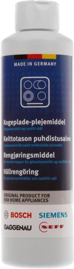 ARDEBO.de Bosch Siemens 00312122 Kochfeldreiniger, Kochfeldreiniger für Glaskeramik, Induktion und Edelstahl