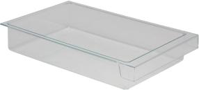 ARDEBO.de Bosch Siemens 00355035 Behälter, joghurt behaelter, 213x57x325mm, gruentransparent