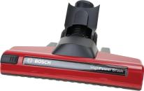 ARDEBO.de Bosch Siemens 00579182 Elektrodüse, Bosch; schwarz/rot; Klickverbindung; Kunststoffsohle;, mit Bürstenwalze; mit Rädern