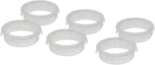 ARDEBO.de Bosch Siemens 00612104 Ring, Schaltergriffschutz - Set, transparent SE IC5
