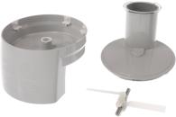 ARDEBO.de Bosch Siemens 00640868 Gehäuse, Kpl. Durchlaufschnitzler ohne Scheiben