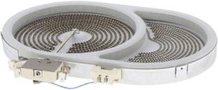 ARDEBO.de Bosch Siemens 00648582 Heizzone-Highlight, 2400/1600W-230V / GOT neu: 530°C, mit Kontakt für Restwärmeanzeige