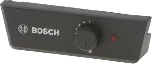 ARDEBO.de Bosch Siemens 00651163 Blende, Baugruppe: Bedienteil, 1 Drehregler, schwarz