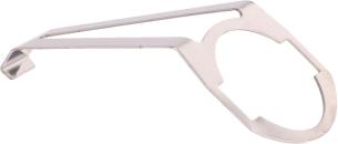 ARDEBO.de Bosch Siemens 00652682 Reparatursatz, bei Geraeuschen für Zeolith Lüfter, Halteklammer für Motor