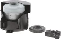 ARDEBO.de Bosch Siemens 00654182 Gebläsemotor, GEBLAESE 1BA4418-6JK+A;1400W, incl.Sensorträger;Puffer hinten;Innenkapsel