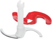 ARDEBO.de Bosch Siemens 00635680 Messer, mit Klingenschutz für Zerkleinerer, weiß