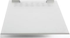 ARDEBO.de Bosch Siemens 00711158 Abdeckplatte, Glas Abdeckplatte gekl. /MDB-INOX-IC2.5 mit logo