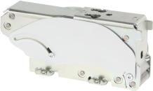 ARDEBO.de Bosch Siemens 00644386 Türscharnier, Rechts-unten/Links-oben, low force - weiß fingerschutz (vzf07009)