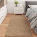 ARDEBO.de - Bereichsteppiche Rechtwinklig Natur 200 x 80 cm