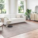 ARDEBO.de - Bereichsteppiche Rechtwinklig Creme und Taupe 340 x 240 cm
