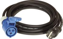 ARDEBO.de - Adapterleitung 5m H07RN-F 3G2,5 qmm schwarz