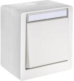 ARDEBO.de OPUS RESIST 3-fach Universalschalter, Aus/Wechsel/Taster, Aufutz, reinweiß (755.661.02)