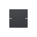 ARDEBO.de Berker 80141326 Tastsensor mit Beschriftungsfeld, 1fach, Komfort, KNX, Q.x, anthrazit samt, matt