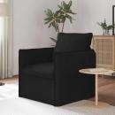 ARDEBO.de - Sofa 60cm Schwarz Metall