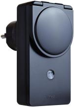 ARDEBO.de M-E Cuveo CR-SO2000-S Funk-Steckdose, Schalter, schwarz (55260)