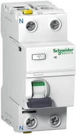 ARDEBO.de Schneider Electric A9Z20225 Fi-Schutzschalter iID, 2-Polig, 25A, 10mA, Typ A