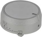ARDEBO.de Bosch Siemens 10005392 Drehgriff-Temperatur, rund; feststehend; edelstahl; unbeleuchtet