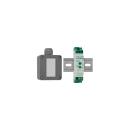 ARDEBO.de Kaiser Nienhaus 336400 Grenzwertschalter Regen, für DIN-Hutschiene, inkl. Regensensor mit Befestigungs-Winkel