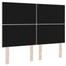 LED Kopfteil mit LED-Lichtleisten Creme 160 cm Polyester