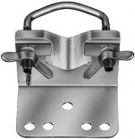 ARDEBO.de Triax MF64 Mastschellen für Rohr-Ø 30-60mm, mit integrierter Kralle (140405)