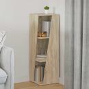 ARDEBO.de - Seitenregal Sonoma-Eiche 33 x 32 x 100,5 cm Holzwerkstoff
