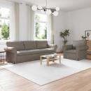 ARDEBO.de - Sofa 2 pcs Taupe