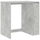 ARDEBO.de - Waschmaschinen-Schrank Beton 87 x 60 x 89 cm Holzwerkstoff