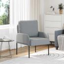 ARDEBO.de - Sofas mit Kissen 55cm Hellgrau Sperrholz