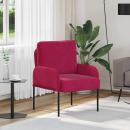 ARDEBO.de - Sofas mit Kissen 55cm Weinrot Sperrholz