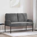 ARDEBO.de - Sofas mit Kissen 110cm Dunkelgrau Sperrholz