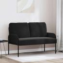 Sofas mit Kissen 110cm Schwarz Sperrholz