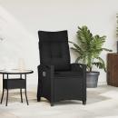 ARDEBO.de - Liegestühle für den Garten Schwarz 56 x 60 x 112 cm