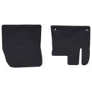ARDEBO.de - Autofußmatte 2 pcs Schwarz TPE