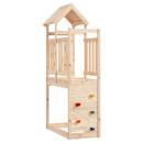 ARDEBO.de - Spielturm Braun 53 x 110,5 x 214 cm Massives Kiefernholz