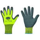 ARDEBO.de - Handschuh *FLEXTER* Gr. 10 100% Polyester, neongelb