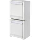 ARDEBO.de - OPUS-Res-Ste.-do.,2-f.,hoch,ws Ki.-Schutz, IP55, 2,5qmm-Verdr