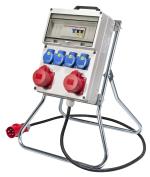 ARDEBO.de - Verteiler Köln mit Gestell,Griff,FI,Zul.16A