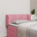 Kopfteil Ohr Rosa 40 x 23 x 6 cm Samt