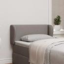 Kopfteil Ohr Taupe 40 x 23 x 6 cm Stoff